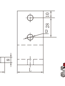 40*規(guī)格鋁型材強(qiáng)力角碼物理參數(shù)2 40*規(guī)格鋁型材強(qiáng)力角碼物理參數(shù)2